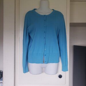 J.A.C. Turquois Sweater Size XL